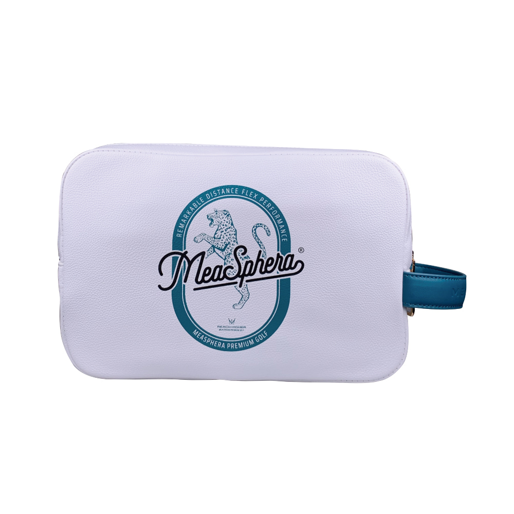 MEASPHERA | CLEAR POUCH - WHITE