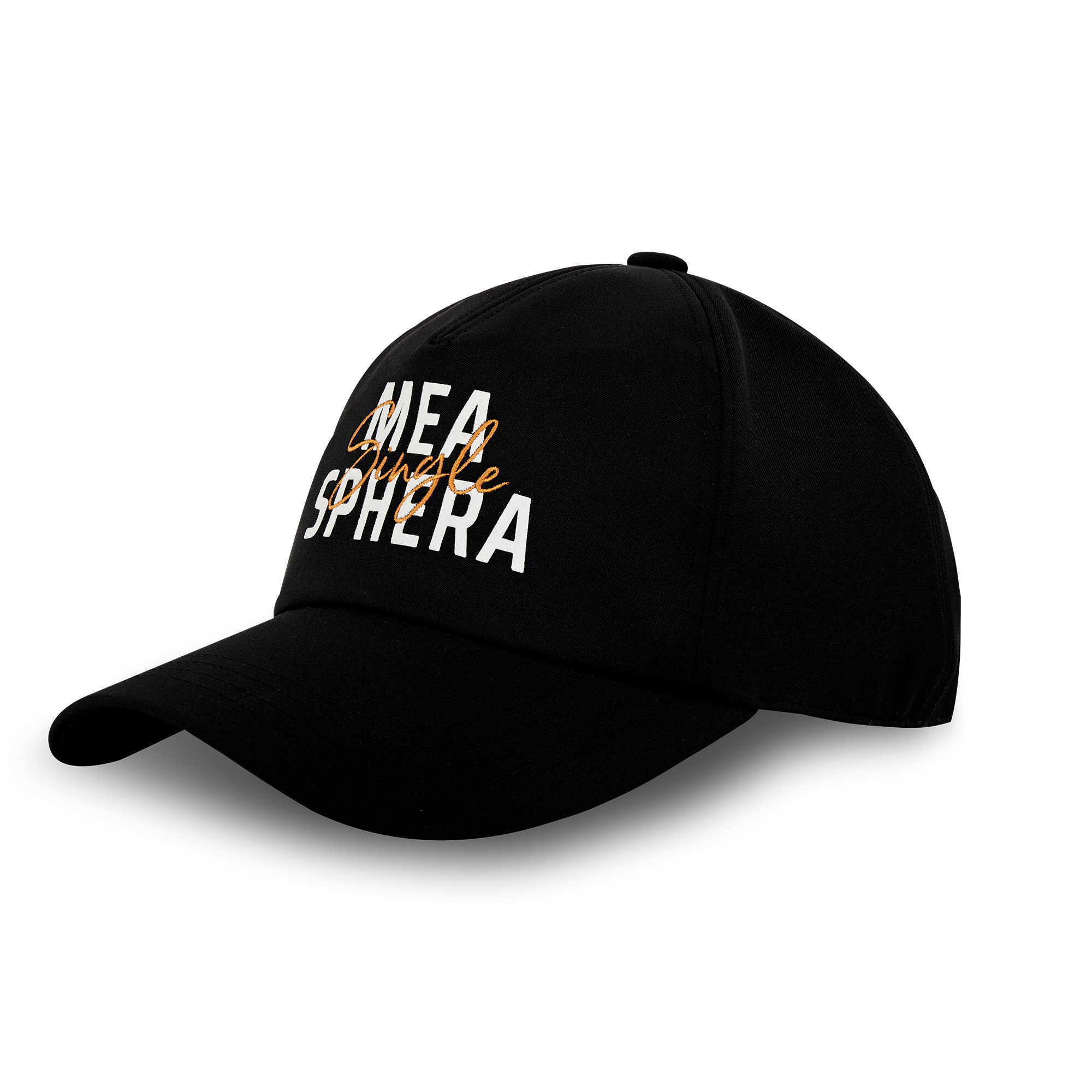 MEASPHERA [EXPRESS] SINGLE-EMBROIDERED BALL CAP BLACK